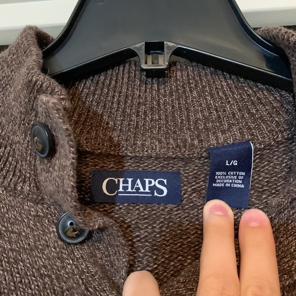Chaps Sweater - Picture 2 of 2